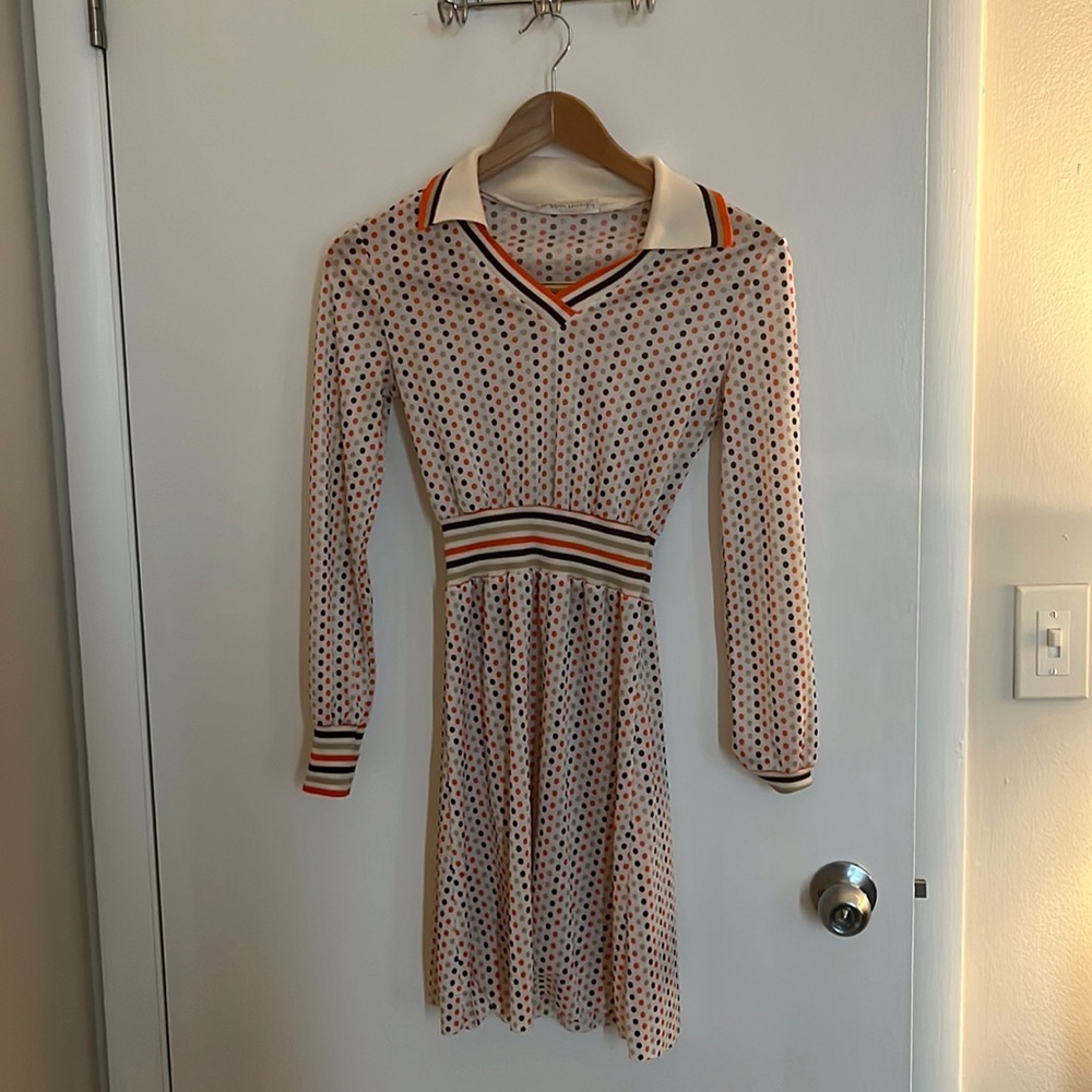 Retro Polka Dot Dress